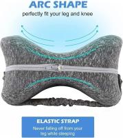 Almohada para piernas Almohada para rodillas para personas que duermen de lado Almohadas para piernas para dormir Cojín para rodillas para dormir Adecuado para aliviar el dolor de espalda y rodilla Funda extraíble y lavable - details 1