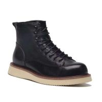 Botas de tobillo de diseñador para hombre, color marrón, alta calidad, moda, cuero genuino, plantilla de goma, estilo invierno - details 0