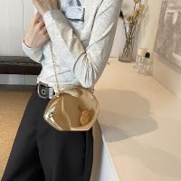 Bolso Concha Acrílica Fiesta Noche, Dorado Plateado Mujer con Bandolera Metal Brillante, Pequeño - details 6