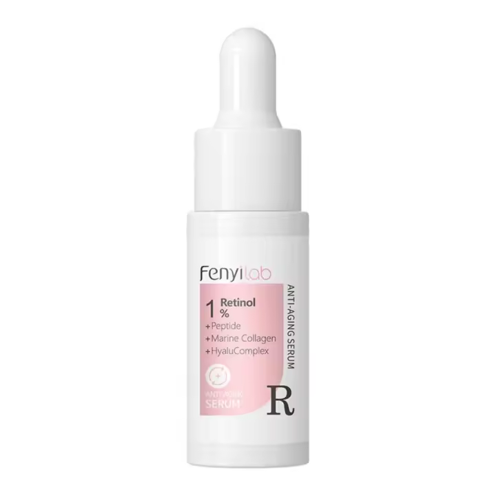 Suero de Retinol para la Cara con Colágeno, Suero Antienvejecimiento, Suero Hidratante, Retinol para arrugas, 17ml - 1