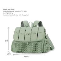 Cochecito de pañales grande impermeable momia maternidad pañal viaje enfermería bolso de mano multifunción - details 3