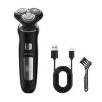 Afeitadora eléctrica inteligente con pantalla digital LCD afeitadora 3 en 1 para hombres aparato para el pelo de la nariz lavable - details 0