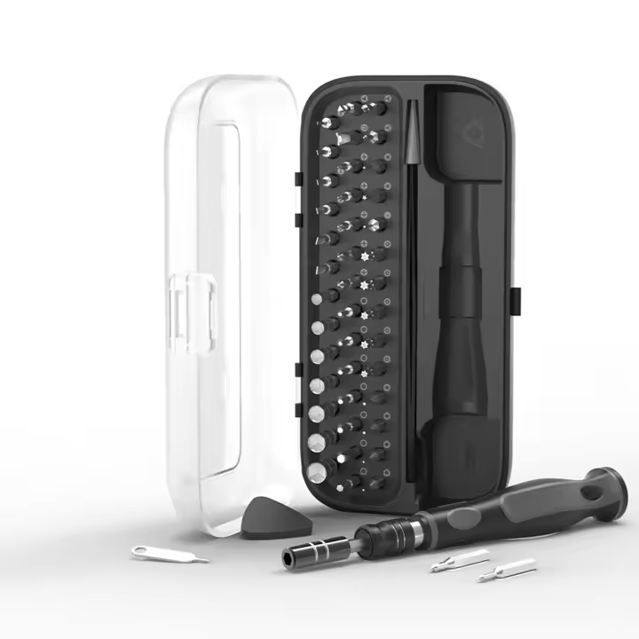 Set de Destornilladores de Precisión 48 en 1 Portátil Kit de Herramientas Manuales Bit Magnético Pequeño para Reparación de Móviles Xiaomi PC Reloj Hecho de Acero Chromo-Vanadio Material de Hogar DIY - 1