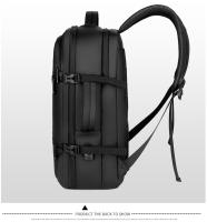Mochila de viaje impermeable para hombre, morral escolar para ordenador portátil de negocios, de 15,6 pulgadas, con carga USB - details 16