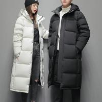 Abrigos de Invierno de Algodón para Hombres y Mujeres Cómodos Abrigos de Pareja, Cuello Alto Acolchado, Longitud Media, Calidez Parka - details 0