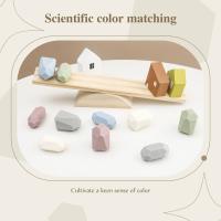 Juguetes de enhebrado de animales para bebé, balancín de madera, juegos de mesa, Montessori, habilidad práctica, bloques - details 12