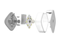 Lámpara LED infrarroja con Sensor de movimiento, luz nocturna recargable por USB, imán para pared, armario, escaleras, inodoro - details 11