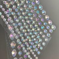 Pegatinas de joyas para el cabello, tatuaje temporal, tira larga de diamantes de imitación, adhesivo para la cara, decoración de diamantes de imitación para el cabello - details 10