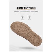 Nuevos zapatos informales de cabeza redonda para hombres, mocasines de cuero para hombres - details 11