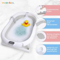 Bañera Plegable para Bebé de 80cm con Soporte Bañera de Bebé con Termómetro - details 9