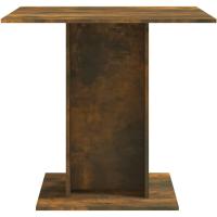 Mesa de Comedor Consola Cocina Bistró Restaurante Salón Sala de Estar Jardín Terraza Hogar Madera Contrachapada Gris Sonoma - details 11