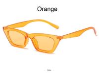 Gafas De Sol estilo ojo De gato Vintage para mujer, gafas De Sol negras con tonos Retro, gafas De Sol cuadradas con montura pequeña a la moda para mujer - details 10