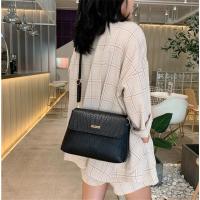 Bolso de Hombro para Mujer Simple Tipo Mensajero con Flap en Cuero PU Bolso Cruzado Casual Negro para Señora - details 5