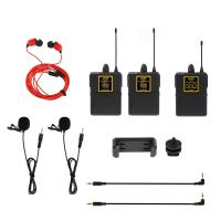 Micrófono de Lavetina Inalámbrico UHF 30 Canales Disponibles Alcance de 50m Para Cámara DSLR - details 8