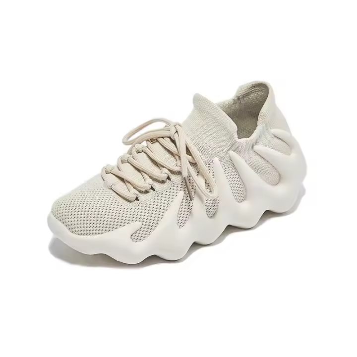 Pareja ins calcetines transpirables zapatos mujeres 2025 verano nuevo flyknit corriendo zapatos hombres zapatos casuales - 1