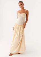 "Vestido Largo de Tirantes con Volantes 2025 - Pliegues Elegantes, Estilo Europeo, Moda Boho Chic, Vestido Femenino para Verano, Playa o Eventos |   Envío Rápido Miravia" - details 10
