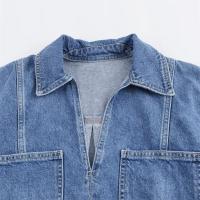 2024 Primavera/Novedad de verano abrigo vaquero corto versátil informal de moda francesa de estilo europeo y americano para mujer - details 3