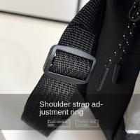 Bolso de hombro con cordón de nailon, bolso ligero con correa ajustable para teléfono, bolso de cubo de estilo coreano de gran capacidad para viaje - details 29