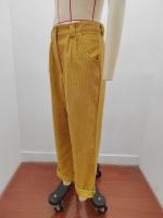 Pantalones elásticos coreanos cómodos originales de mujer Pana Lisa de pierna recta sueltos de Otoño Invierno - details 8