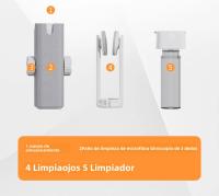 Kit de Limpieza de Gafas 5 en 1 Cepillo de Limpieza de Pantalla de Teléfono Móvil - details 2