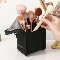 Bolsa de cosméticos de PVC, gran capacidad, impermeable, multifuncional, bolsa de almacenamiento de maquillaje de malla - details 5