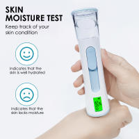 Vaporizador Facial portátil, nebulizador de Nano niebla, Humidificador hidratante de la piel, máquina de prueba de piel Facial, pantalla LED de Spa - details 2