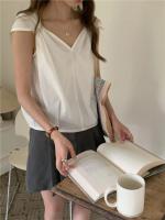 Blusa de verano para mujer, camisa de primavera, blusa para mujer, Blusas largas de gasa, informales, elegantes, Vintage, de manga larga, holgada de gran tamaño, blanca - details 6