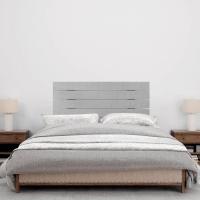 Cabecero de madera reciclada estilo paleta horizontal, cama de paletas, herrajes incluidos (160x46 paleta 5, madera Cambrian) - details 8