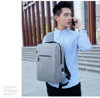 Carga Casual estudiante bolsa de la escuela Premium Sense gran capacidad de los hombres mochila de negocios - details 14