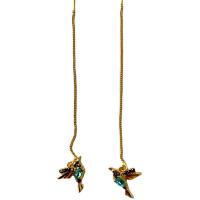 Pendientes de colibrí para mujeres y niñas, pendientes colgantes elegantes con borlas, joyería de moda, regalos de cumpleaños para el Día de San Valentín - details 6