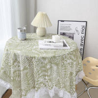 Mantel con estampado Retro wer, cubierta de comedor INS, mantel de escritorio de comedor con borde de encaje, manteles para fiestas y banquetes - details 6
