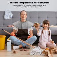 Masajeador Eléctrico para Espalda y Cuello Almohada de Calor para Alivio de Fatiga Articular y Friorento Cubierta de Cama para el Hogar - details 9