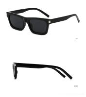 Gafas de sol cuadradas clásicas retro para mujer y hombre, gafas de sol con montura vintage de marca de lujo a la moda, gafas de sol modernas para mujer y hombre UV400 - details 11