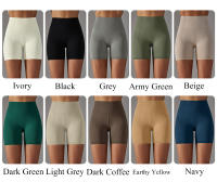 Nessaj-pantalones cortos de yoga sin costuras, con patrón de cuadros, transpirables, para gimnasio, mallas push up - details 1