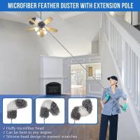 Cepillo de Limpieza de Microfibra Herramienta de Polvo Extensible para Ranuras - details 0