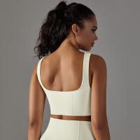 Nessaj-Chaleco de yoga sin costuras, top corto deportivo para fitness, gimnasio, correr, sujetador a prueba de golpes - details 4