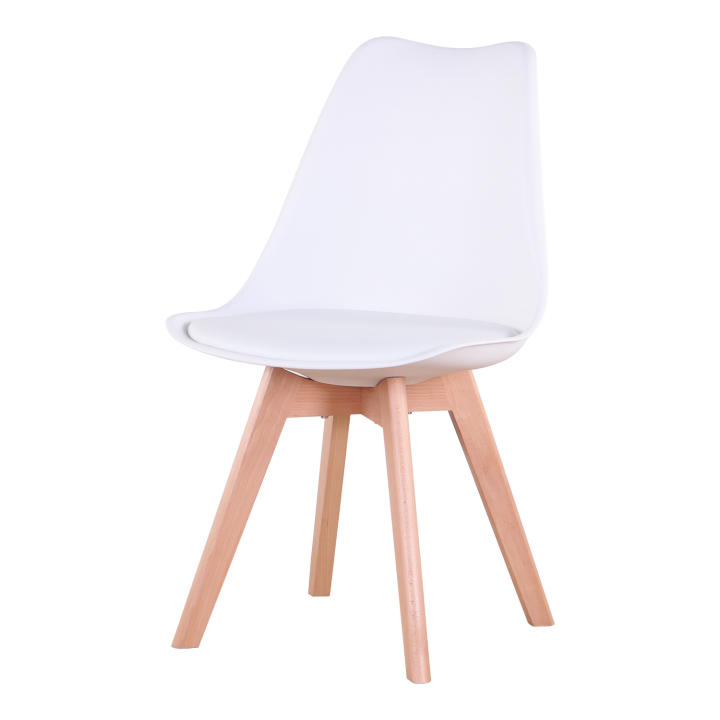 Set de 4/6 Sillas de Comedor Nórdicas Medievales con Asiento Acolchado PU