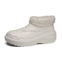 Nuevas botas de nieve de alta calidad para mujer, plataforma impermeable, tobillo de piel antideslizante, zapatos de invierno a bajo precio - details 3