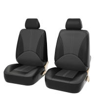 Funda Universal de cuero PU para vehículo, cojín Protector de asiento de 5 plazas para la mayoría de coches, camiones, SUV, cuatro estaciones - details 11