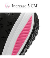 Nuevos zapatos de cuña tonificadores con plataforma para mujer, zapatos con lentejuelas, zapatos deportivos a la moda para chica, zapatos deportivos para mujer, zapatillas adelgazantes - details 6