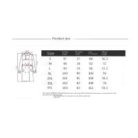 Gabardina de Estilo Británico para Mujer Abrigo de Rodilla para Primavera y Otoño - details 0
