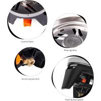 Sistema de Cocina Portátil para Acampar al Aire Libre Mini Estufa de Gas con Piezoeléctrico - details 3