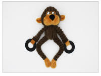 Muñeco Interactivo de Mascota de Dibujos Animados Sonidos Rápidos de Cachorro Corduroy Peluche de Mono Goma de Tres Colores Juguete de Res Oso - details 9
