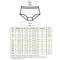 Bragas menstruales de encaje Sexy de gran tamaño, absorción de flujo pesado - details 0