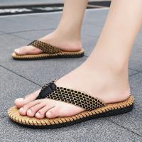 Chanclas de hombre de verano antideslizantes, zapatillas frescas casuales, tendencia ligera, calzado para exteriores, zapatos de playa, zapatillas para hombre - details 21