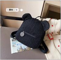 Mochila de felpa, bolso de mujer, nueva versión coreana, súper linda mochila con orejas de oso, mochila para niñas, bolso padre-hijo. - details 43