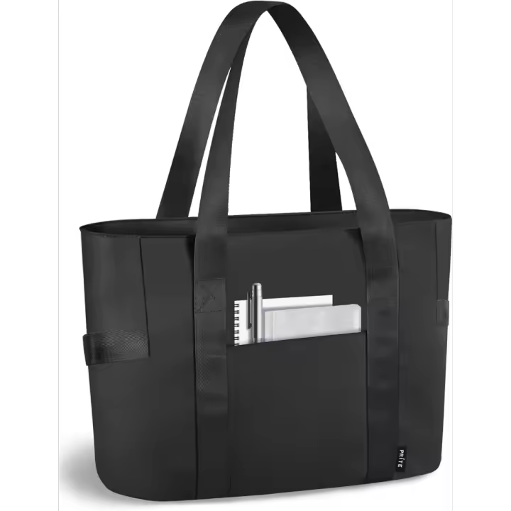 Bolso de mano para mujer, con compartimento para computadora portátil para el trabajo, viajes, gimnasio - 1