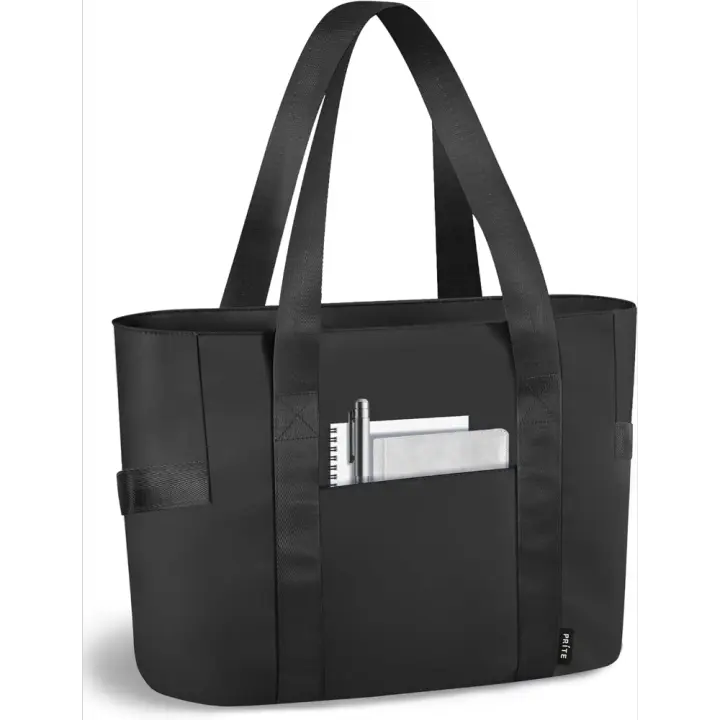 Bolso de mano para mujer, con compartimento para computadora portátil para el trabajo, viajes, gimnasio - 1