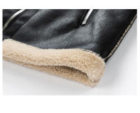 Abrigos gruesos de lana para hombre, chaquetas cómodas sencillas de Color sólido, con cuello vuelto, a la moda, novedad de invierno, 2024 - details 12
