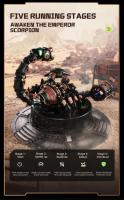 Robotime Rokr Emperor Scorpion 3D Rompecabezas Juguete Interactivo con Motor y Luz - details 3